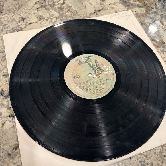 Tony Orlando & Dawn He Don't Love You (Like I Love You)  (Vinyl, R2 - Picture 5 of 8